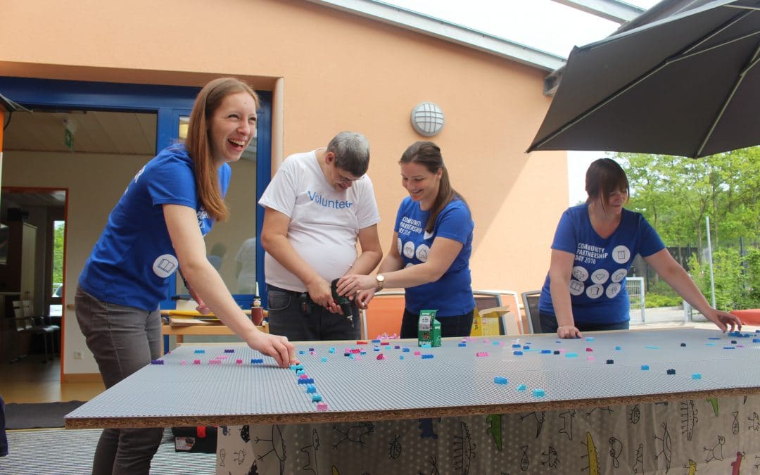 Community Partnership Day mit Alcon / CIBA VISION bei der Lebenshilfe Aschaffenburg