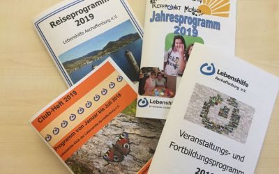 Programme der Lebenshilfe Aschaffenburg e.V.