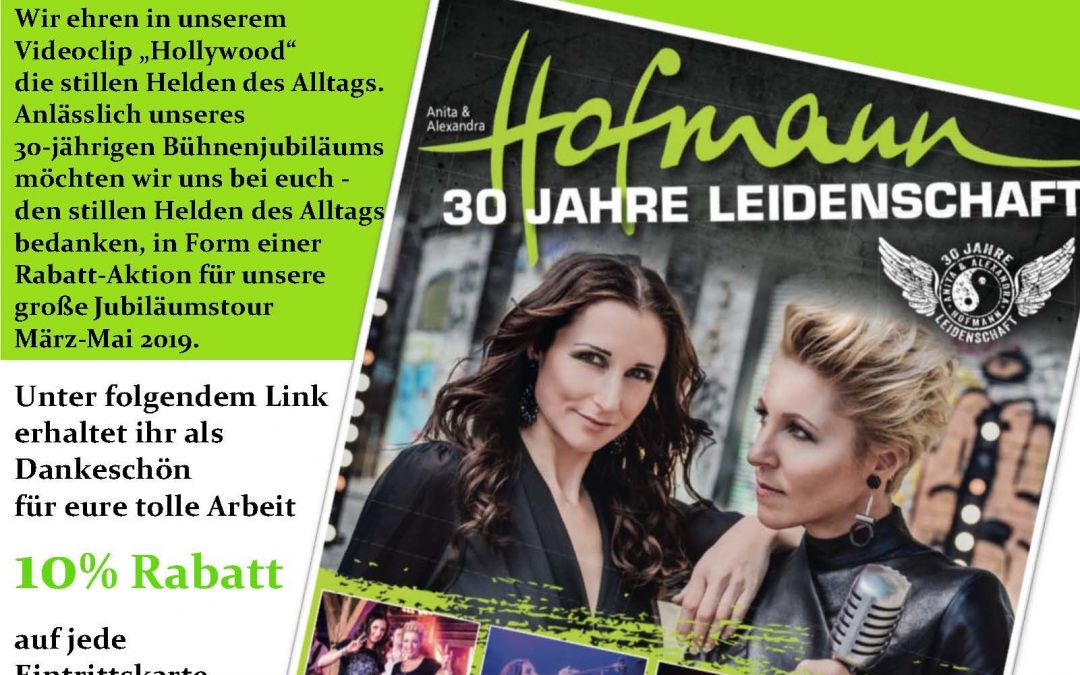 Anita & Alexandra Hofmann – 30 Jahre Leidenschaft