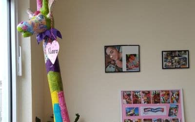 Giraffe Klara – ganz plastisch, phanstasisch!