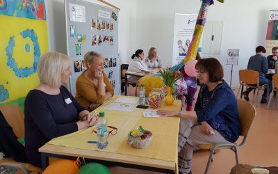 Unsere Tagesförderstätte bei dem Tag der Offenen Tür der Fachschule für Heilerziehungspflege