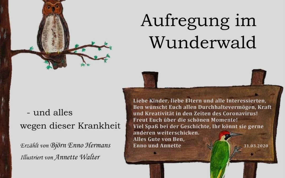 Bilderbuchempfehlung “Aufregung im Wunderwald”