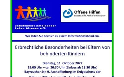 Informationsabend Behindertentestament