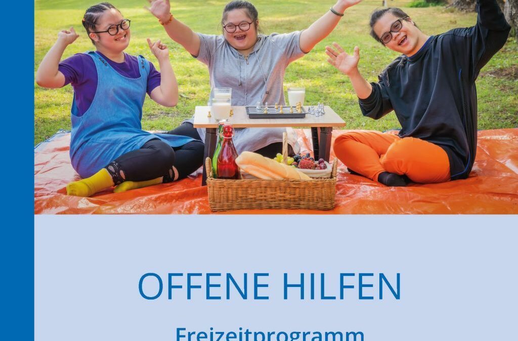 Das neue Programmheft der Offenen Hilfen ist da!