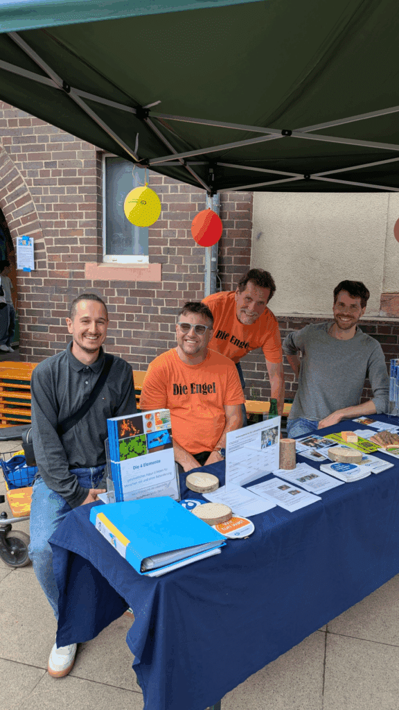 Infostand auf dem Inklusionfest Alle(s) zusammen am 3. Mai 2025