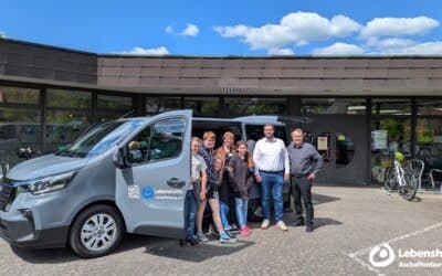 Große Unterstützung für unseren neuen Lebenshilfe-Bus