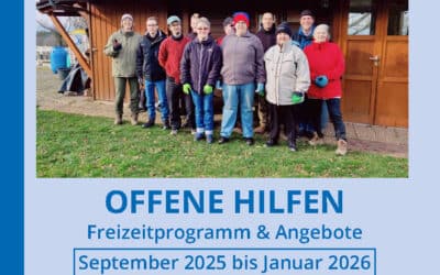 Programmheft der Offenen Hilfen ab September 2025
