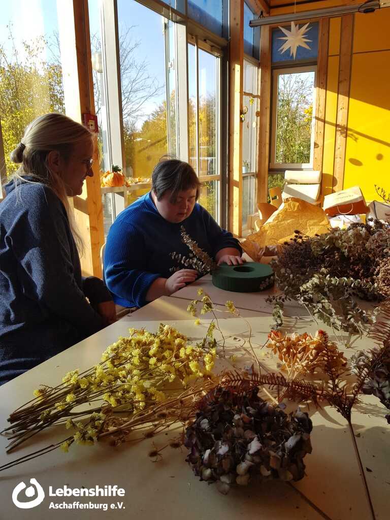 Herbstzeit in der Tagesförderstätte, Bild 4