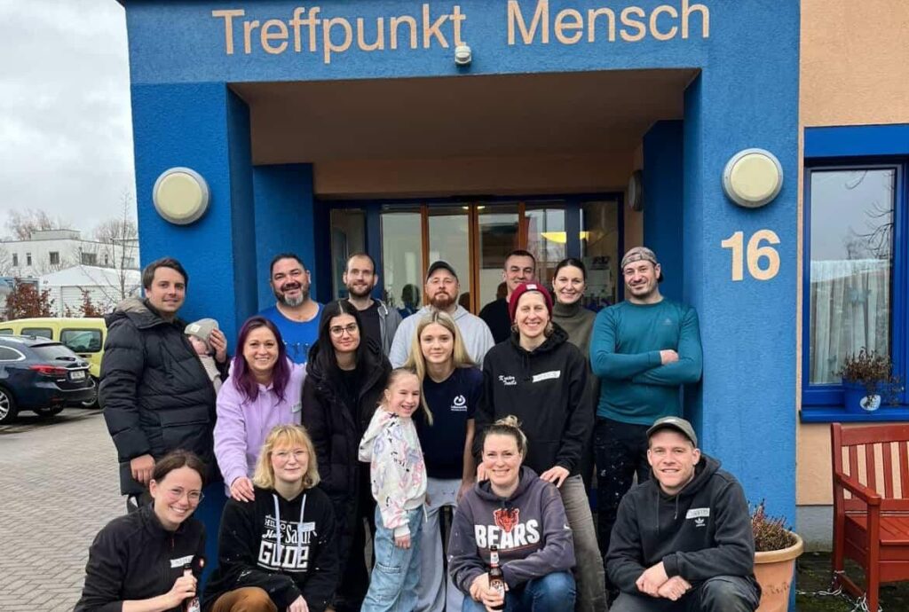 Renovierungsarbeiten TPM im Februar 2026, Gruppenfoto