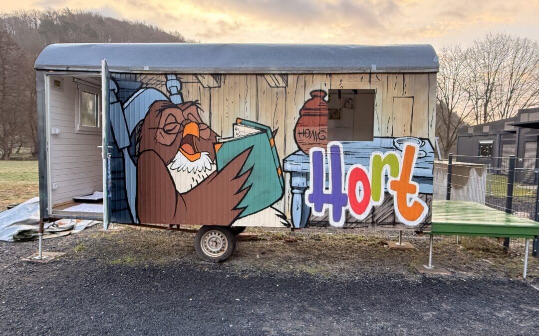 Unser Hort braucht eine Treppe