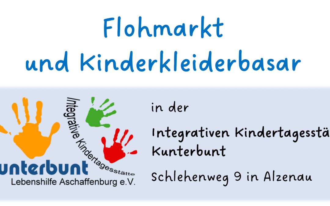 Flohmarkt und Kinderkleiderbasar in Alzenau