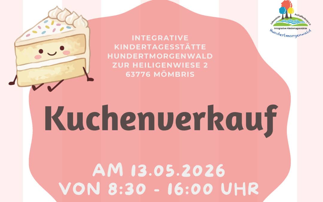 Kuchenverkauf in der IKT Hundertmorgenwald