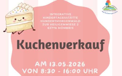Kuchenverkauf in der IKT Hundertmorgenwald
