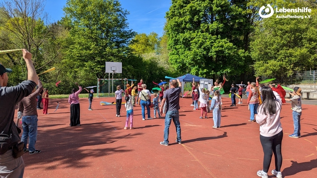 Zirkus-Projekt der Tagesstätte mit dem Dalberg-Gymnasium, Bild 4