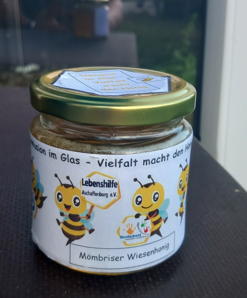 Honig "Inklusion im Glas", Bild 1
