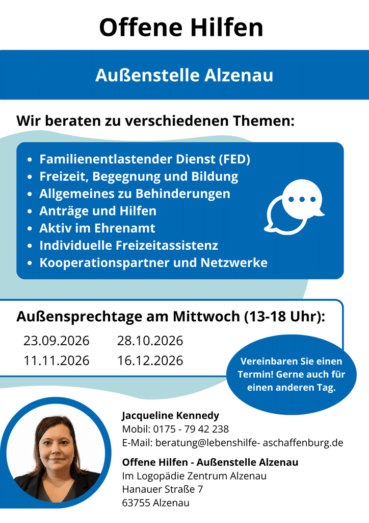 Termine Außensprechtage 2026