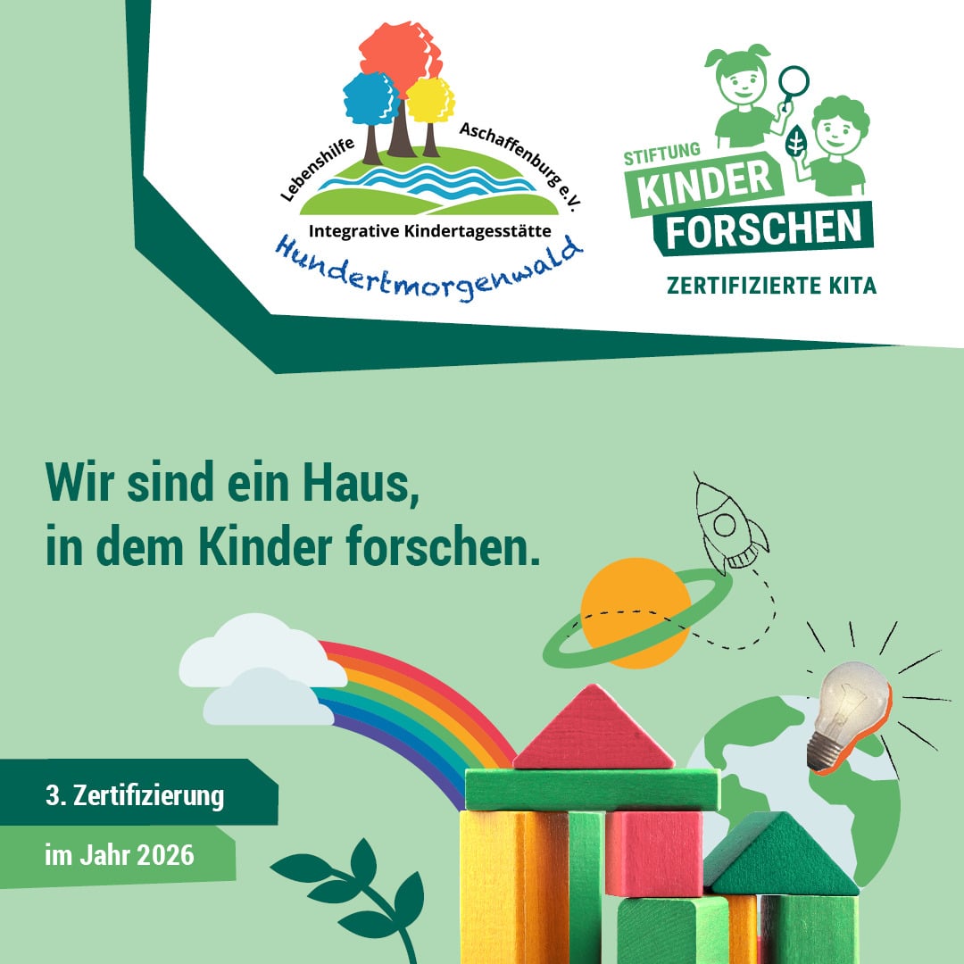 Zertifizierungsbanner 2026 IKT M der Stiftung Kinder forschen