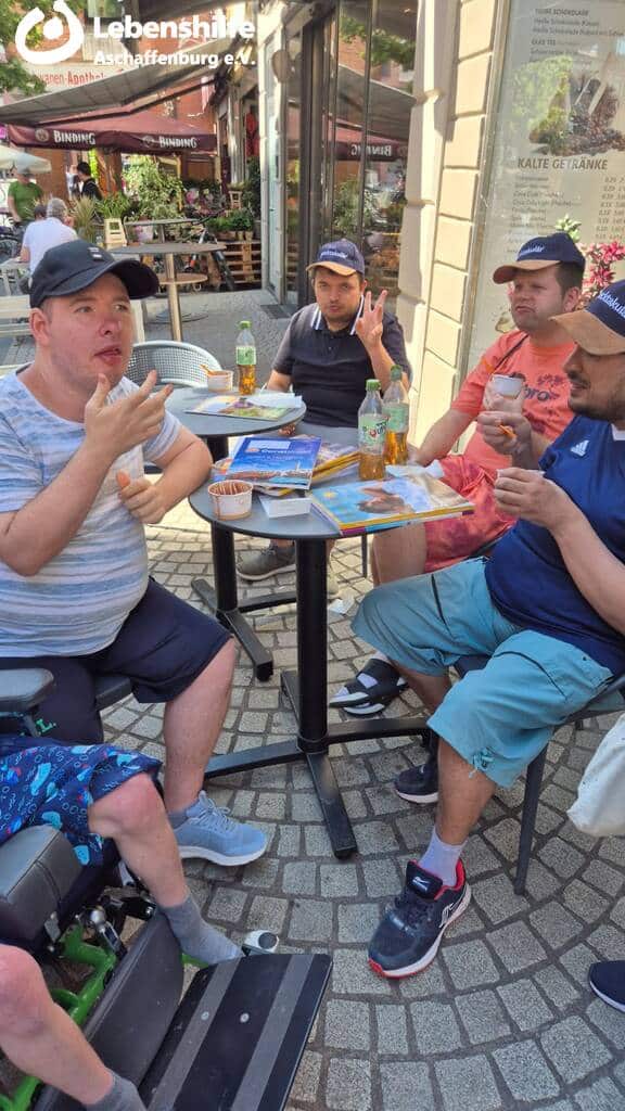 Ausflug der Tafös nach Aschaffenburg, Bild 1