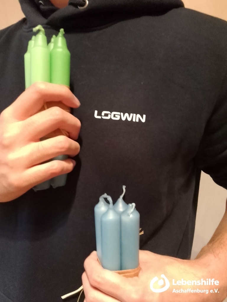 Kerzen-Workshop mit Logwin, Bild 2