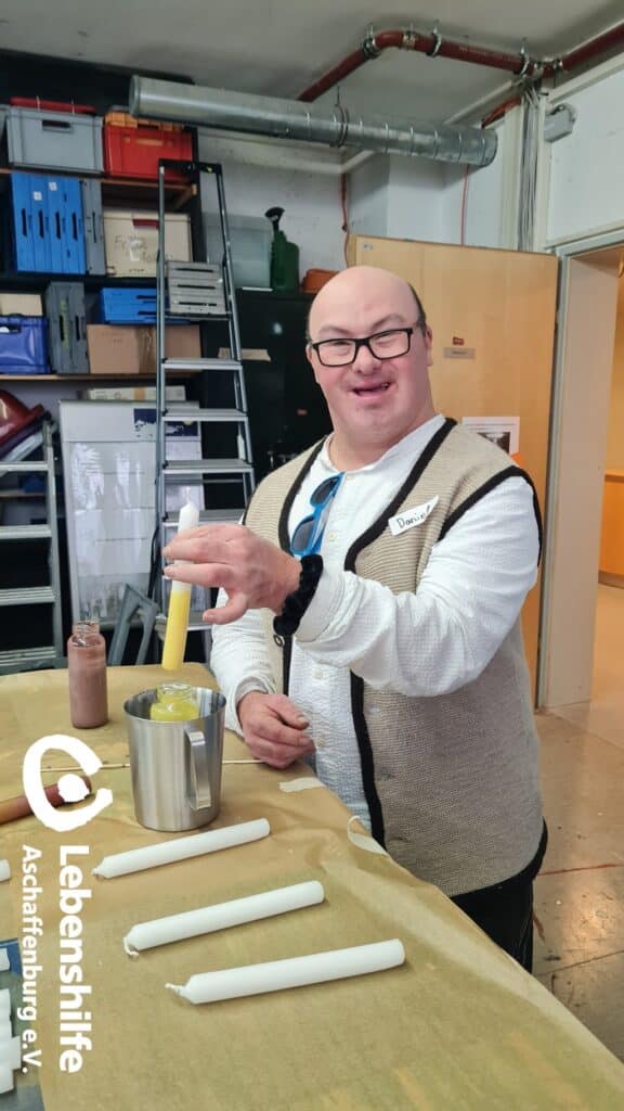 Kerzen-Workshop mit Logwin, Bild 7