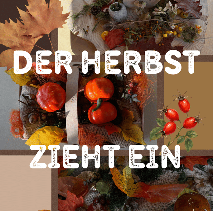 Der Herbst ist da…